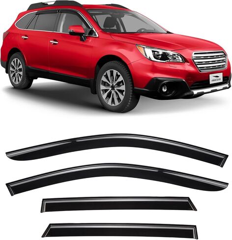 Voron Glass Chrome Trim Tape-on Extra Durable Rain Guards for Ford Transit 2014-2026, Window Deflectors, Vent Window Visors, 2 Pieces - 100553 in Saudi Arabia