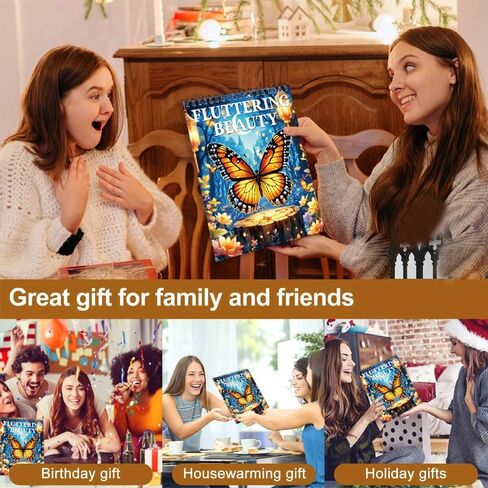 Aannanl Coloring Books for Adults,Spiral Adult Coloring Book for Women Men Seniors, Butterfly Patterns Adult Coloring Book Single Sided Thick Pages,Arts and Crafts to Stress Relief Relaxatio-20 Pages in Saudi Arabia