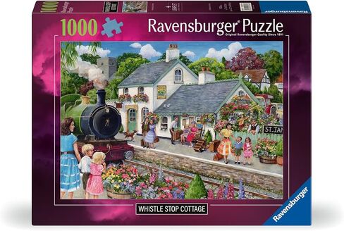 لغز Ravensburger Whistle Stop Cottage مكون من 1000 قطعة للبالغين in Kuwait