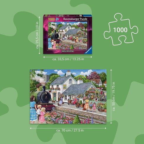لغز Ravensburger Whistle Stop Cottage مكون من 1000 قطعة للبالغين in Kuwait