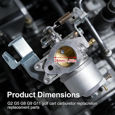 SYOWADA Golf Cart Carburetor Replacement for Yamaha G2 G5 G8 G9 G11, Compatible with 4-Cycle Engines from 1985-1995, Replaces J38-14101-00, J38-14101-01, J38-14101-02 in Kuwait