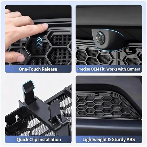 Grille Mesh Inserts for 2025 2026 Tesla Model Y Juniper Front Air Inlet Vent Grille Cover Replacement for Model Y Juniper Accessories (Not fit 2026 Standard & Performance) in Kuwait