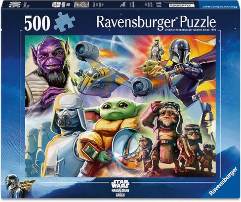 Ravensburger The Mandalorian and Grogu 500 Piece Puzzle for Adults in Kuwait