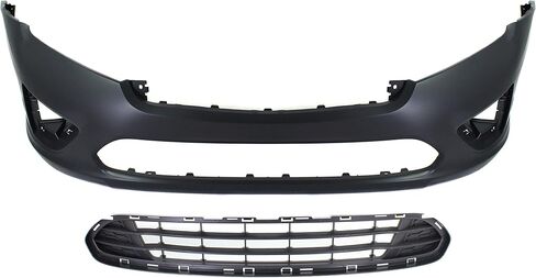 Garage-Pro Front Bumper Replacement Kit For 2010-2012 Ford Fusion, Bumper Cover With Grille CAPA Front in Kuwait