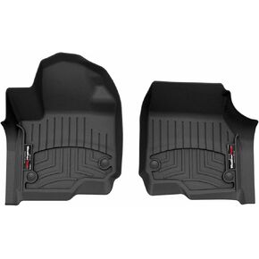 بطانات أرضية مخصصة من WeatherTech لسيارة Lincoln Navigator L، Expedition Max، Expedition Max - الصف الأول (4419481)، أسود in Kuwait