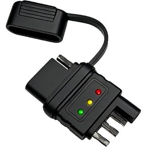 4-Pin Trailer Light Tester, 4-Way Dual-End Flat Trailer Wiring Tester with Male & Female Plug and LED Indicators, Light Circuit Connector Testing Tool for Turn Signal Tail Lights Trouble Shooter in Saudi Arabia