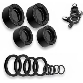 Hydraulic Brake Caliper Heat Dissipation Piston Kit - Compatible with Shimano Saint Zee M640 M810 M820 & XTR/XT/SLX M7120 M8020 M8120 M9120 in Saudi Arabia