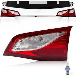 Inner Tail Light Assembly for Chevy Equinox 2018 2019 2020, Halogen Rear Running Reversing Light Inner Tail Lamp Taillight Assembly Right (Passenger Side), Bulbs Included, 84235061 84341670 GM2803119C in Saudi Arabia