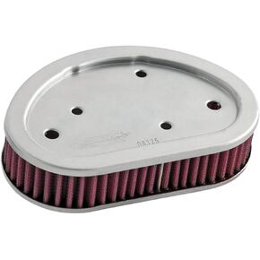 K&N Engine Air Filter: High Performance, Powersport Air Filter: Fits 2008-2016 HARLEY DAVIDSON (Switchback, Non-US, Fat Bob, Dyna Low Rider, Wide Glide, Super Glide Custom, Street Bob) HD-9608 in Kuwait