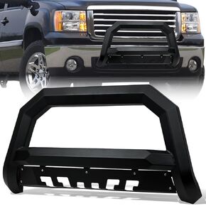 Stehlen 642167832140 Compatible with 2004-2023 Ford F150 / 2003-2017 Expedition / 2003-2014 Lincoln Navigator / 2006-2008 Mark LT Advance Series Angular Bull Bar Guard with Skid Plate - Matte Black in Saudi Arabia