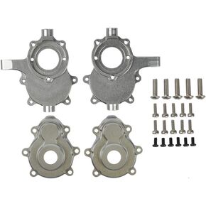 Aluminum Front Outer Portal Housing Set (L/R) for Redcat GEN8 RER11406 (red) in Saudi Arabia