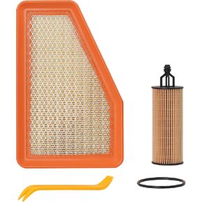 Engine Air Filter&Oil Filter Combo Pack-Compatible with Jeep Cherokee 2019 2020 2021 2022 2.4L/3.2L(Not For Jeep Grand Cherokee)-68191349AA&CA12371 in Kuwait