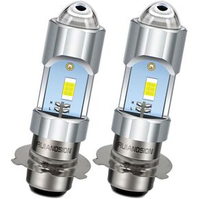 Ruiandsion H6M P15D LED Bulb Yellow 10-80V Non Polarity Hi/Lo Beam Super Bright 3570 Chips Projector for Motorbike Bulb Pack of 1 in Saudi Arabia