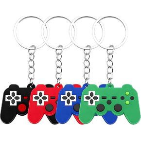 4PCS Video Game Controller Keychains, Cute Game Controller Car Keyring, Mini Games Handle Keychain for Boys Girls in Saudi Arabia