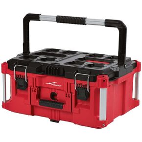 Suitable for Milwaukee 48-22-8425 10 lb (about 45.4 kg) polymer packaging large toolbox length 22 inches (about 56.1 cm). WIDTH 16.3 INCHES (APPROX. 40.9 CM), HEIGHT 11.5 INCHES (APPROX. 2 in Saudi Arabia