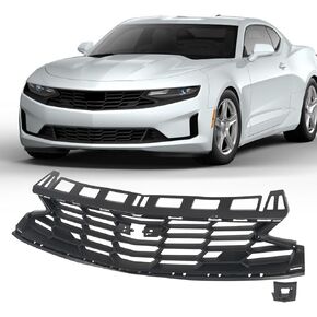 Front Bumper Upper Grille Compatible with 2019-2023 Chevrolet Camaro LZ Replacement for 84047465 Black in Saudi Arabia