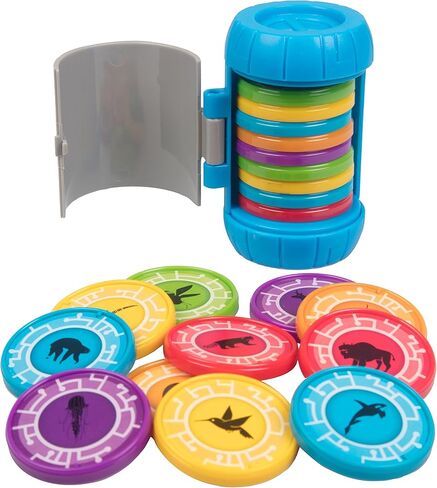 Wild Kratts Martin Creature Power Disc Holder Set w 20 Discs -Figure Toy for Pretend & Dress Up Play-Includes 15 Exclusive Power Discs -Officially Licensed Toys for Children-Gift for Kids Boy Girl in Saudi Arabia