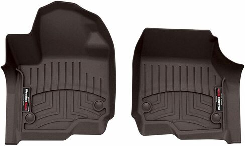 WeatherTech Custom Fit FloorLiners for Lincoln Navigator L, Expedition Max, Expedition Max - 1st Row (4419481), Black in Kuwait