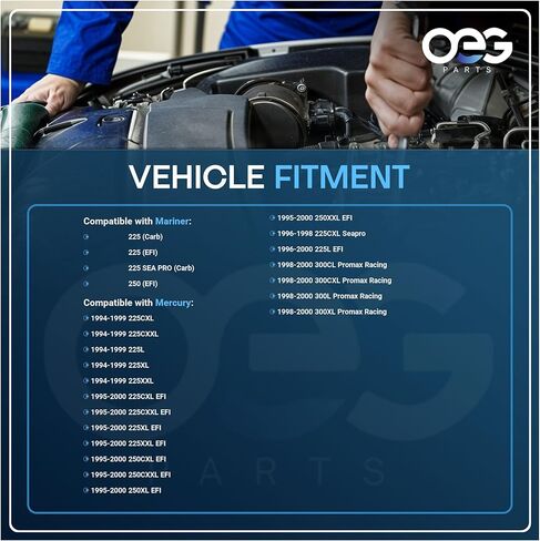 OEG Parts New Alternator Compatible With Mercury Marine 300Cl 300Cxl 300L 300Xl 8216631 821663A1 101211-3020 101211-3021 in Kuwait