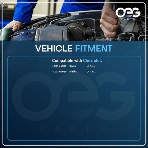 OEG Parts New Alternator Compatible With Chevrolet Cruze L4 1.4L 16-19 A5TV0181ZC A5TV0184ZC in Kuwait