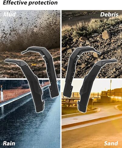 Fender Flares for Polaris Xpedition XP/XP 5/ADV/ADV 5 2024-2026 Accessories, Wide Full Coverage Front & Rear Fender Flares Mud Flaps Mud Guards Replace #2890638 in Saudi Arabia