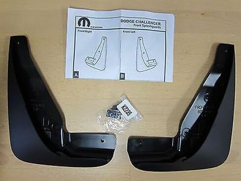 Mopar Dodge Challenger Splash Guards (DS&PS) (F&R) (4) OEM in Kuwait
