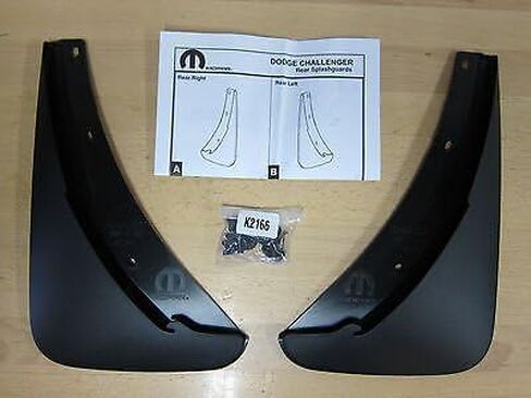 Mopar Dodge Challenger Splash Guards (DS&PS) (F&R) (4) OEM in Kuwait