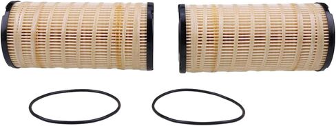 2X Fuel Filters Element 4816636 26560201 with O-Rings Compatible with Perkins 1104 Diesel Series Engine 1104D 1104C 1104A 1106C 1106D for Caterpillar 1R-1804 1R-0794 in Kuwait