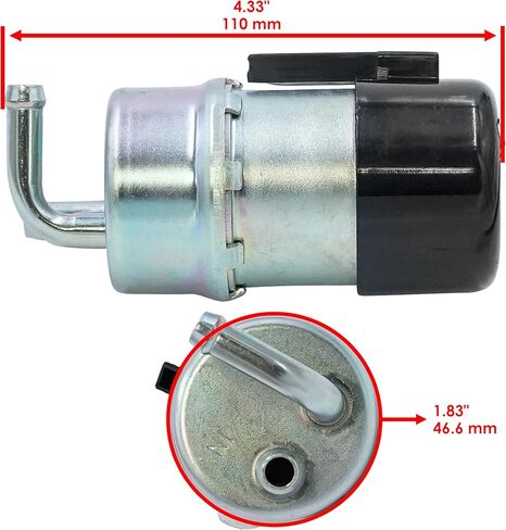 Caltric Fuel Pump and Filter Compatible with Yamaha XV1600 Roadstar 1600 Silverado 1999 2000-2003 in Kuwait