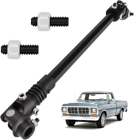 000980 21in Telescoping Steering Shaft Fit for 1980-1991 Bronco F100 F150 F250 F350, with Two Billet Steel Universal Joints in Saudi Arabia