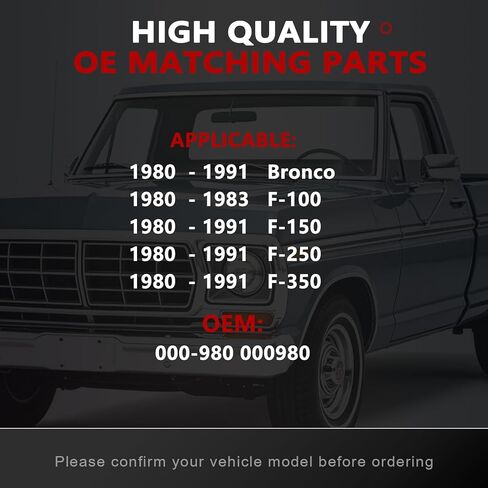 000980 21in Telescoping Steering Shaft Fit for 1980-1991 Bronco F100 F150 F250 F350, with Two Billet Steel Universal Joints in Saudi Arabia