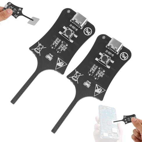 2pcs Inductance Tester, Premium Durable Motherboards Coils Capacitance Induction Inductor Tester, Component Circuit Board Quick Fault Electronic Test Meter Tool for Beginner and Professionals in Kuwait