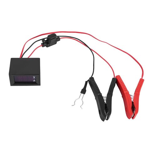 Automotive Battery Drain Tester, Car Alternator Relay Tester with Digital Voltage Display & Clips 12V Auto Leakage Detector to Detect Hidden Drain Issues on Cars Trucks SUV Tools in Kuwait