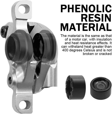 Hydraulic Brake Caliper Heat Dissipation Piston Kit - Compatible with Shimano Saint Zee M640 M810 M820 & XTR/XT/SLX M7120 M8020 M8120 M9120 in Saudi Arabia