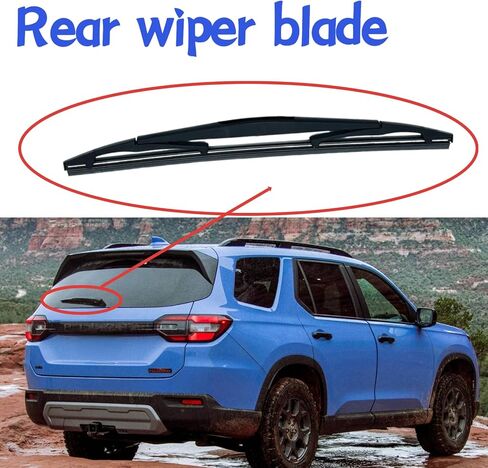 Rear wiper blade For Honda Pilot 2023 2024 2025 EX-L Elite LX Sport Touring TrailSport Rear back windshield wiper blade in Kuwait