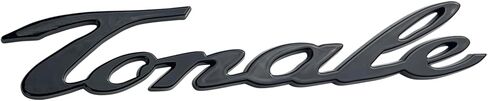 Tonale Rear Trunk Logo Sticker Badge Decals for fit Alfa Romeo Tonale Emblem Accessories (Glossy Black) in Saudi Arabia