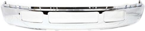 BUMPERS THAT DELIVER - Chrome, Steel Front Bumper Face Bar Compatible with 2005 2006 2007 Ford F-250 F-350 Super Duty 05 06 07, FO1002392 in Kuwait