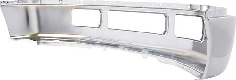 BUMPERS THAT DELIVER - Chrome, Steel Front Bumper Face Bar Compatible with 2005 2006 2007 Ford F-250 F-350 Super Duty 05 06 07, FO1002392 in Kuwait