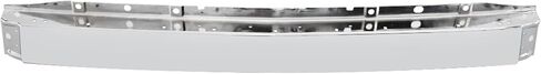 Steel Chrome Front Bumper Impact Face Bar without Center Air Intake Hole Replacement for 2007-2013 Silverado 1500 2500 3500 GM1002831 15941850 in Kuwait