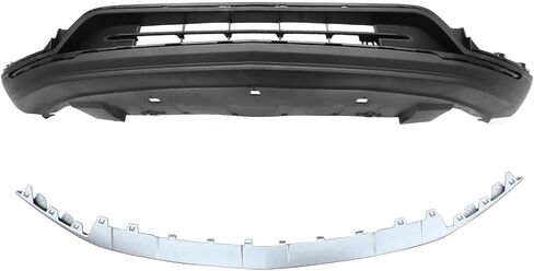 Trax Front Lower Bumper Cover Kit Compatible with 2024 2025 C-h-evy Trax LS LT With Molding Trim 42769290 42863285 42863004 in Saudi Arabia