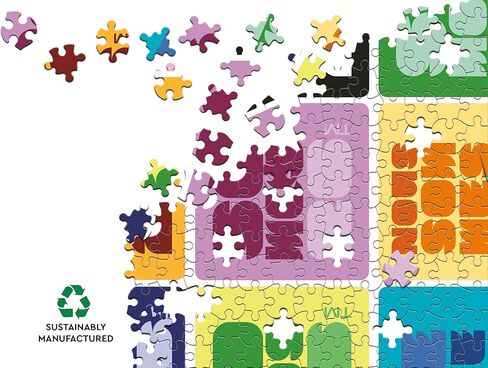FIFA - World Cup 500 Piece Foil Accent Jigsaw Puzzle by Buffalo Games - Precision Cut Perfect Snap Pieces - Relaxing Screen-Free Time with Friends and Family in Kuwait