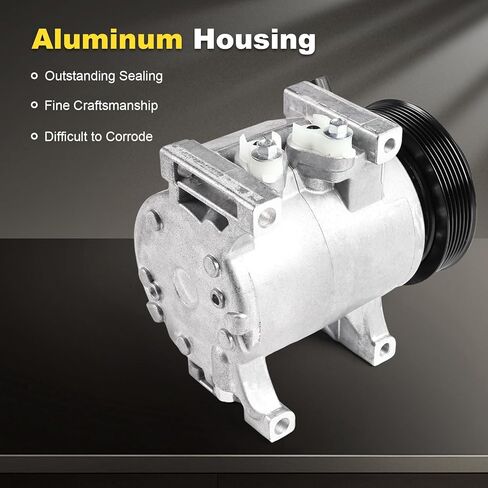 Air Conditioning AC Compressor with Clutch Compatible with Jeep Grand Cherokee 2011-2016 & Dodge Charger 2011-2013, Durango 2011-2015, Challenger 2011-2014 & Chrysler 300 2011-2013, 3.0L 3.6L in Saudi Arabia