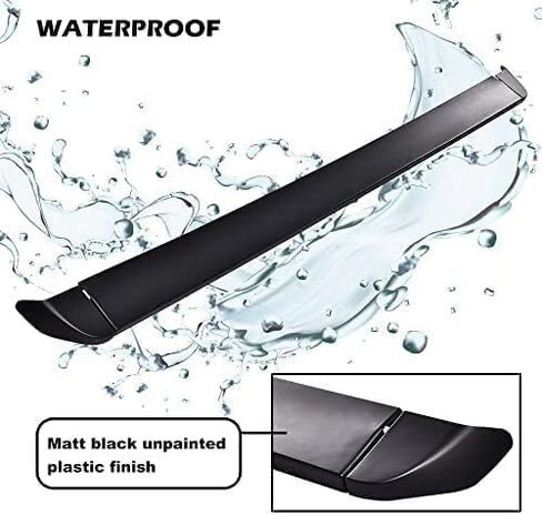 G-PLUS Tailgate Spoiler Molding Cap Compatible with Chevy Silverado 1500 Intimidator/GMC Sierra 1500 Pick Up Truck 1999-2006 Rear Tail Wing Spoiler (Only Fit Fleetside Models. Not Fit Stepside Model) in Kuwait