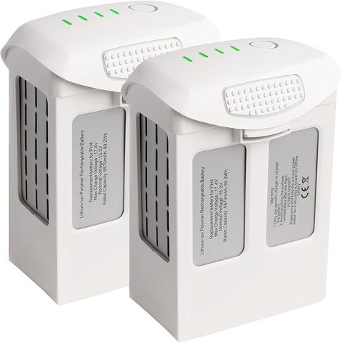 Phantom 4 Battery, 5870mAh-15.2V Intelligent Flight Drone Battery Replacement for DJI Phantom 4 Standard/Pro/RTK/Advanced/Pro v2.0 in Saudi Arabia