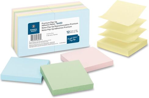 Business Source Reposition Pop-up Adhesive Notes in Kuwait