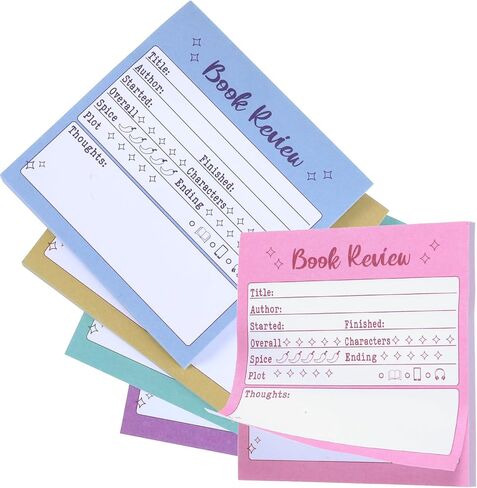 250-Sheet Book Sticky Notes, Ymapinc Book Annotation Kit, Mini Book Review Sticky Notes, Bookish Gifts for Readers, Gift for Books Lovers Accessories in Kuwait