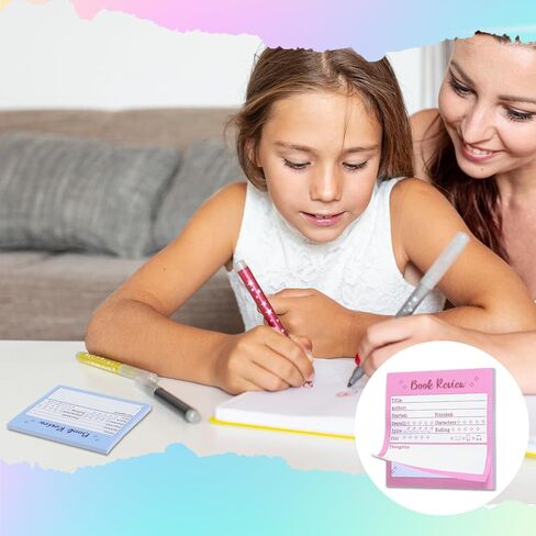 250-Sheet Book Sticky Notes, Ymapinc Book Annotation Kit, Mini Book Review Sticky Notes, Bookish Gifts for Readers, Gift for Books Lovers Accessories in Kuwait