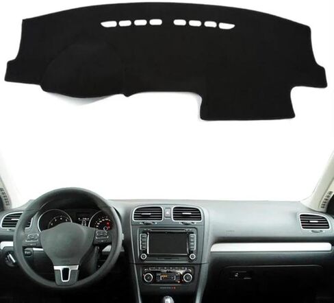 for VW Golf GTI MK6 2010 2011 2012 2013,Car Styling Dashboard Cover Protect Mat Pad Dash Sunshield Carpet Accessories in Kuwait