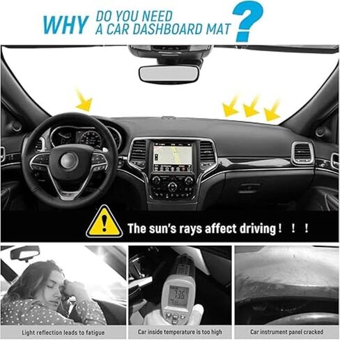 for VW Golf GTI MK6 2010 2011 2012 2013,Car Styling Dashboard Cover Protect Mat Pad Dash Sunshield Carpet Accessories in Kuwait