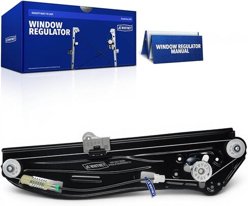 JC Whitney JFBAJCWWR00213 Rear Left Power Window Regulator - Compatible with BMW 745i 745Li 2002-2005, 750i 750Li 2006-2008, 760i 2004-2006, 760Li 2003-2008, Alpina B7 2007-2008 in Kuwait